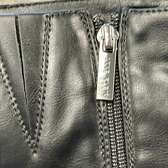 New Anne Klein Flex Mollie Knee High Boots Low Wedge Black Sz 6.5 - Picture 8 of 15